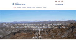 Desktop Screenshot of northamericannickel.com