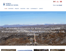 Tablet Screenshot of northamericannickel.com